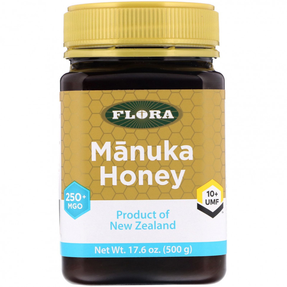 ���� ������ (Iherb) Flora, ��� ������, MGO 250+, 500 � (17,6 �����), ������ �� 15150 ���