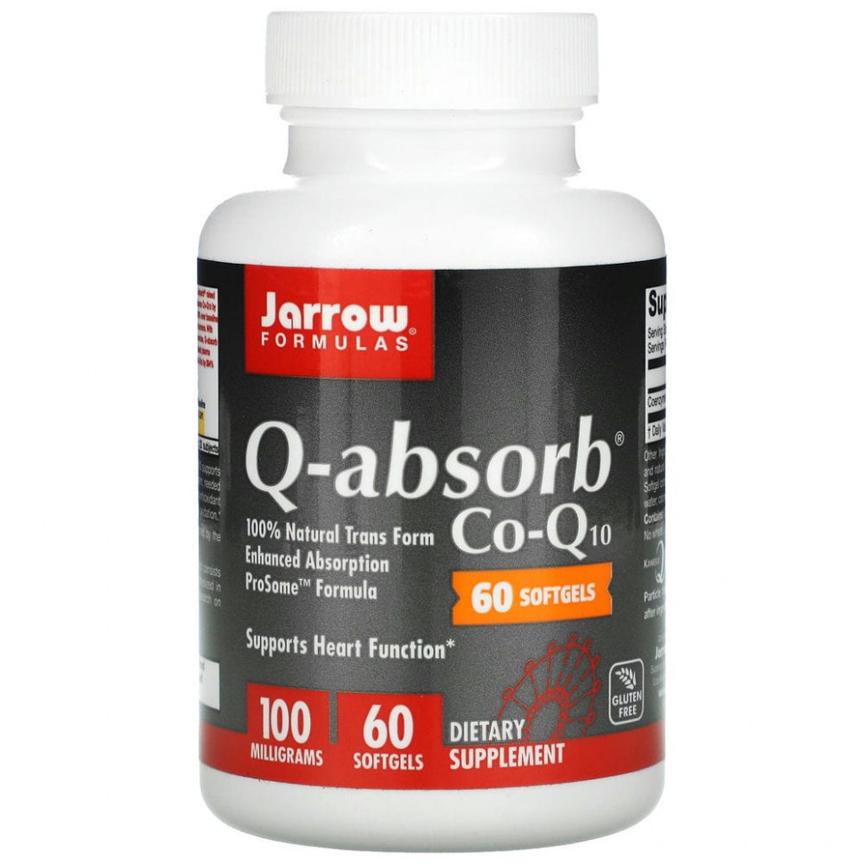   (Iherb) Jarrow Formulas, Q-absorb -Q10, 100 , 60 ,   5730 