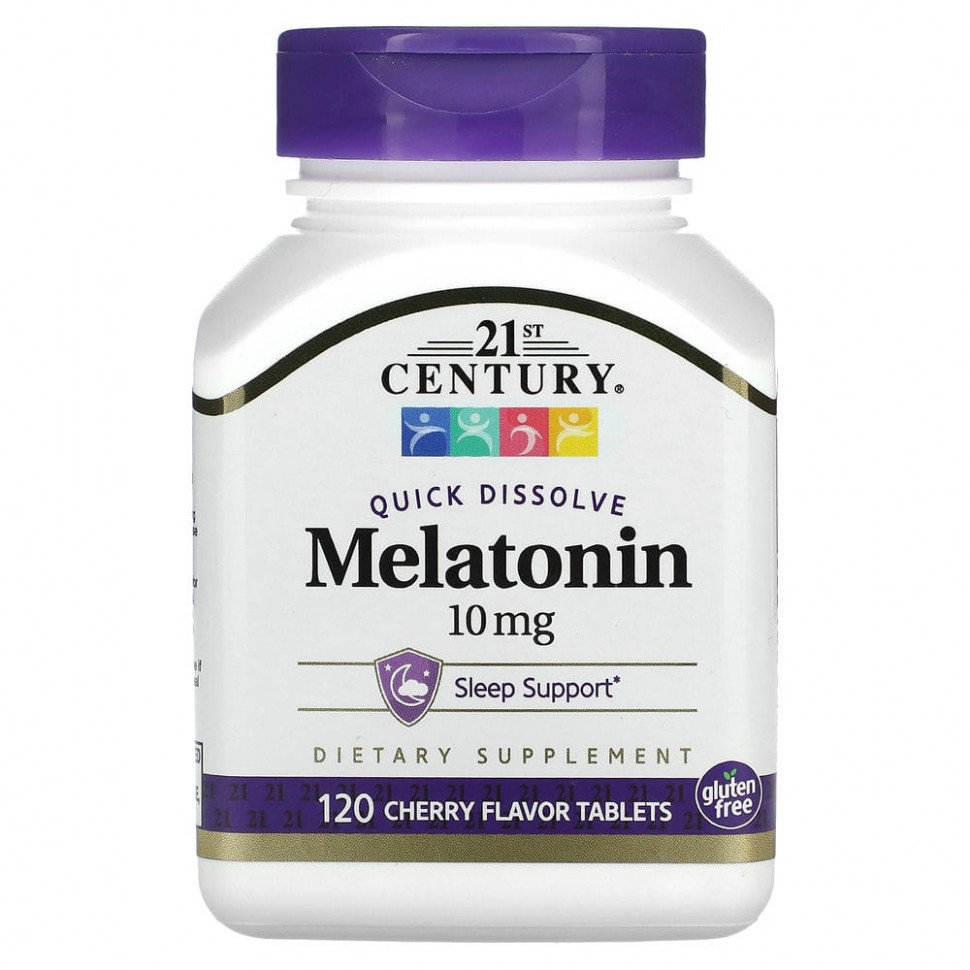 ���� ������ (Iherb) 21st Century, ����������������� ���������, � �������� ������, 10 ��, 120 ��������, ������ �� 1920 ���
