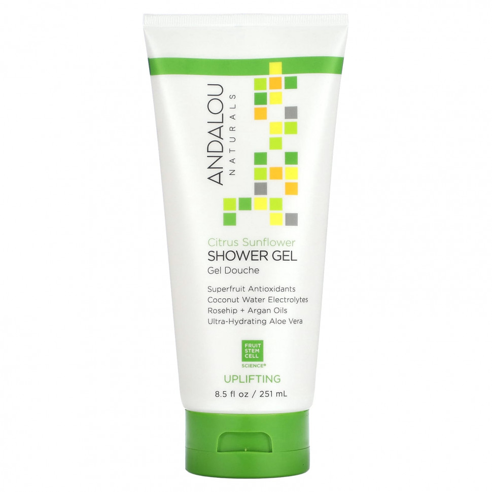 ���� ������ (Iherb) Andalou Naturals, ���� ��� ����, ��������, � ����������� � ������������, 251 �� (8,5 ����. �����), ������ �� 2210 ���