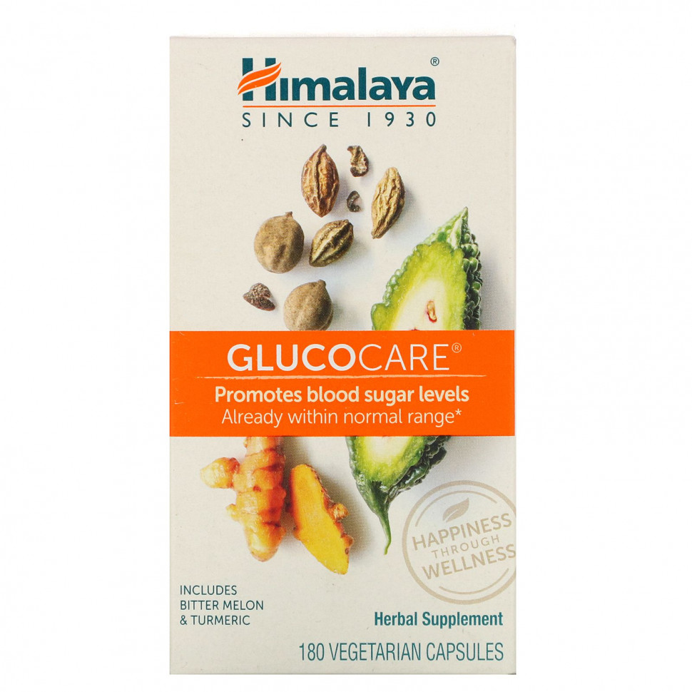���� ������ (Iherb) Himalaya, ������� ������� GlucoCare, 180 ������������ ������, ������ �� 7480 ���