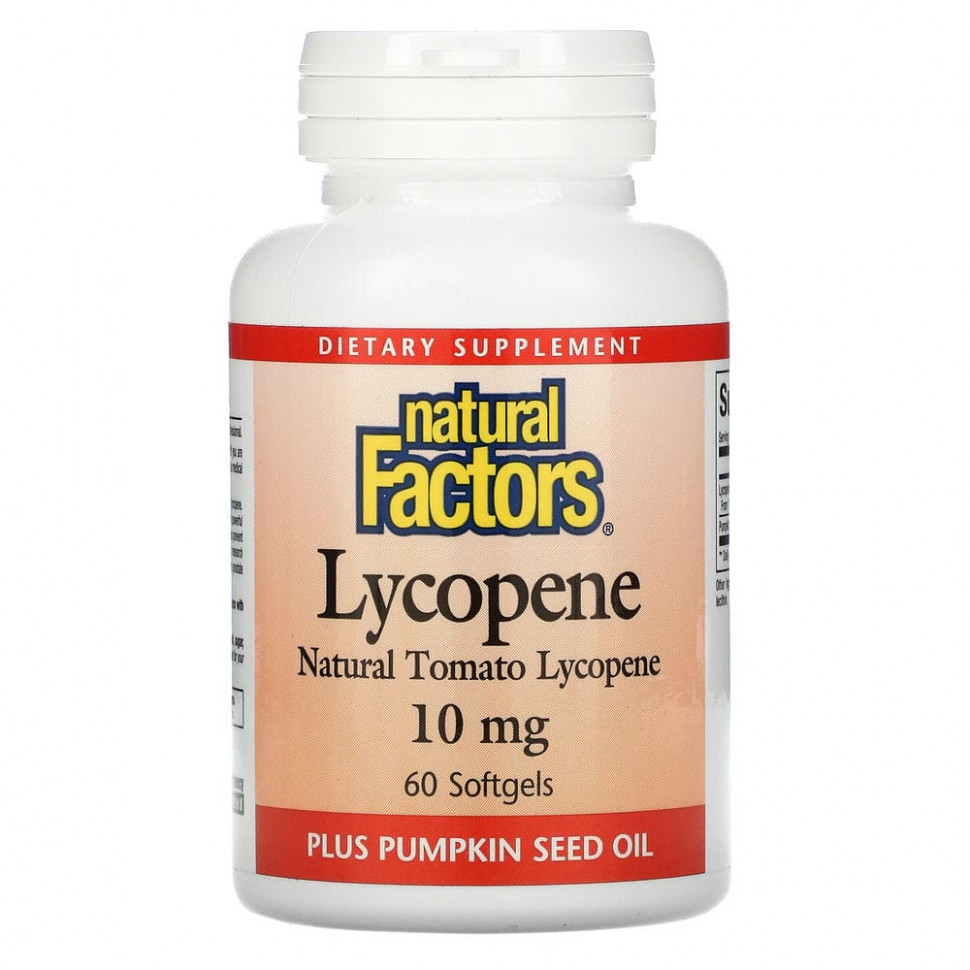���� ������ (Iherb) Natural Factors, �������, 10 ��, 60 ������, ������ �� 3050 ���
