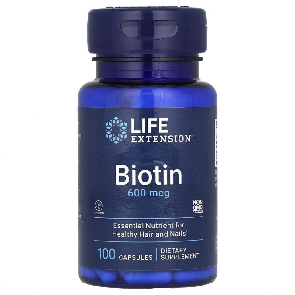 ���� ������ (Iherb) Life Extension, ������, 600 ���, 100 ������, ������ �� 1040 ���