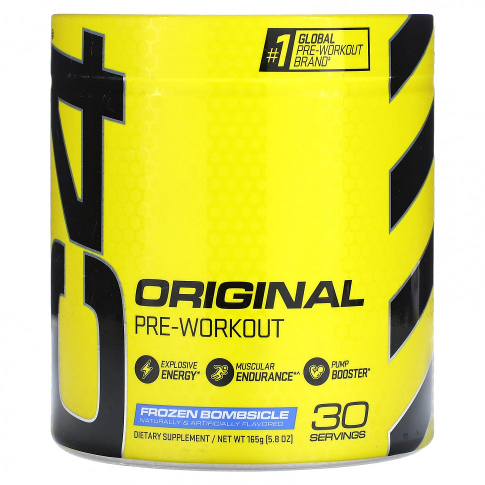 ���� ������ (Iherb) Cellucor, C4 Original, ����� �����������, Frozen Bombsicle, 165 � (5,8 �����), ������ �� 5660 ���