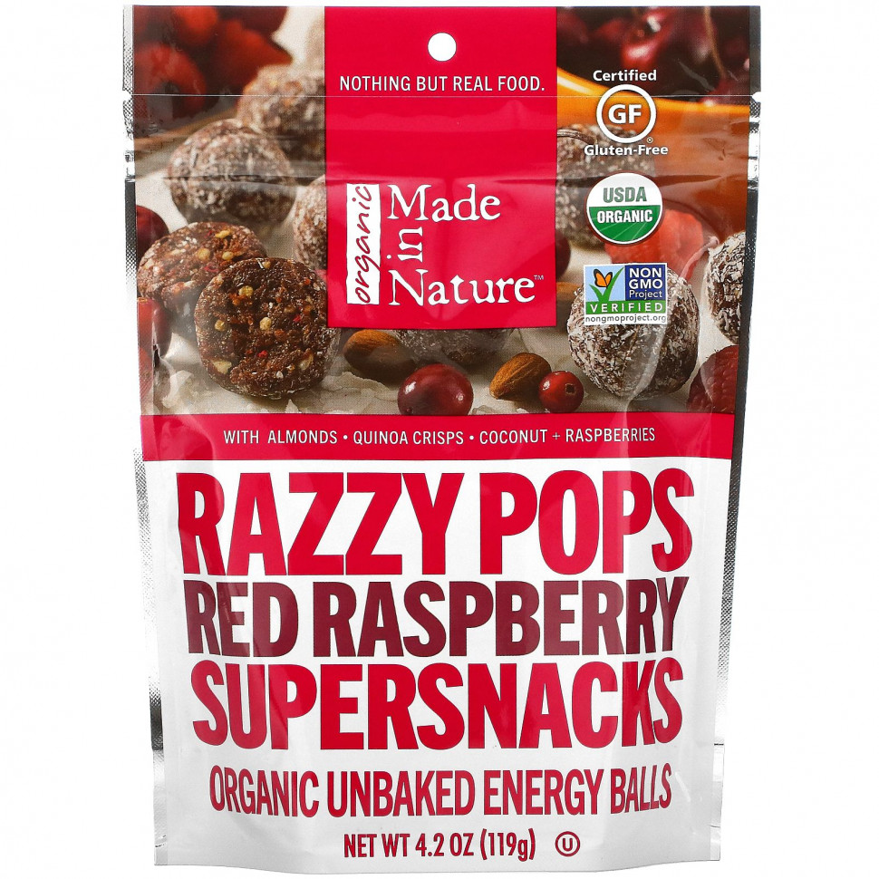   (Iherb) Made in Nature, Razzy Pops,    , 119  (4,2 ),   950 