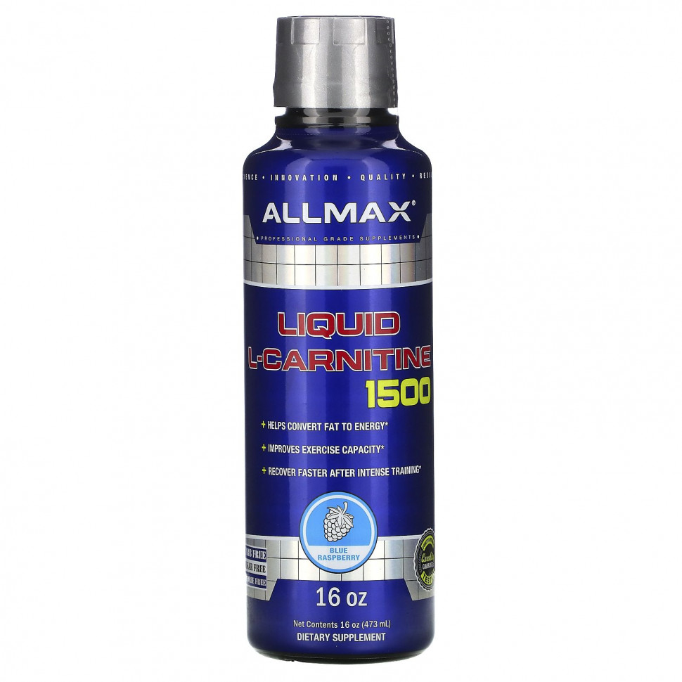 ���� ������ (Iherb) ALLMAX Nutrition, ������ L-�������� 1500, ������� ������, 473 �� (16 ����), ������ �� 3910 ���