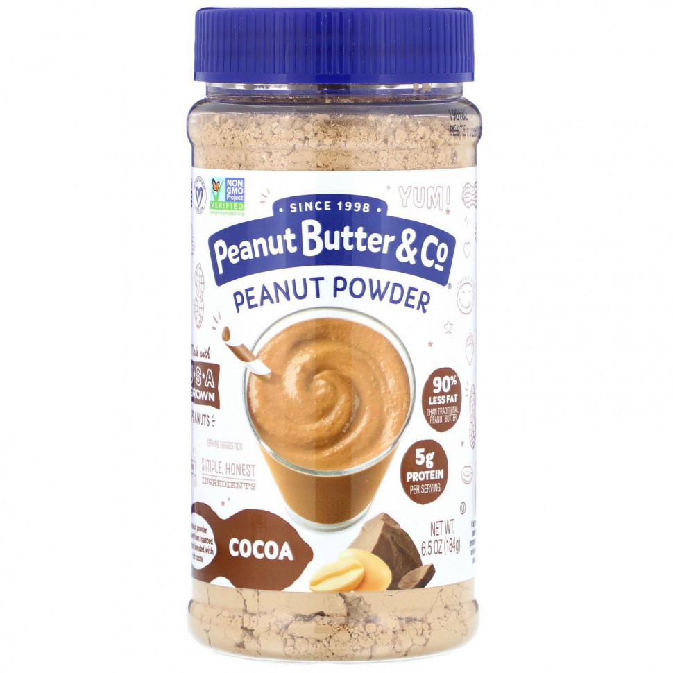 ���� ������ (Iherb) Peanut Butter & Co., ���������� �������, 184 � (6,5 �����), ������ �� 1380 ���