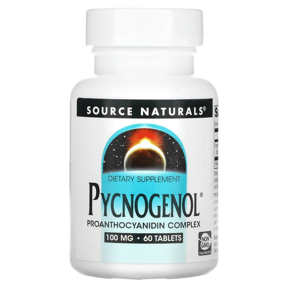 ���� ������ (Iherb) Source Naturals, ����������, 100 ��, 60 ��������, ������ �� 8720 ���