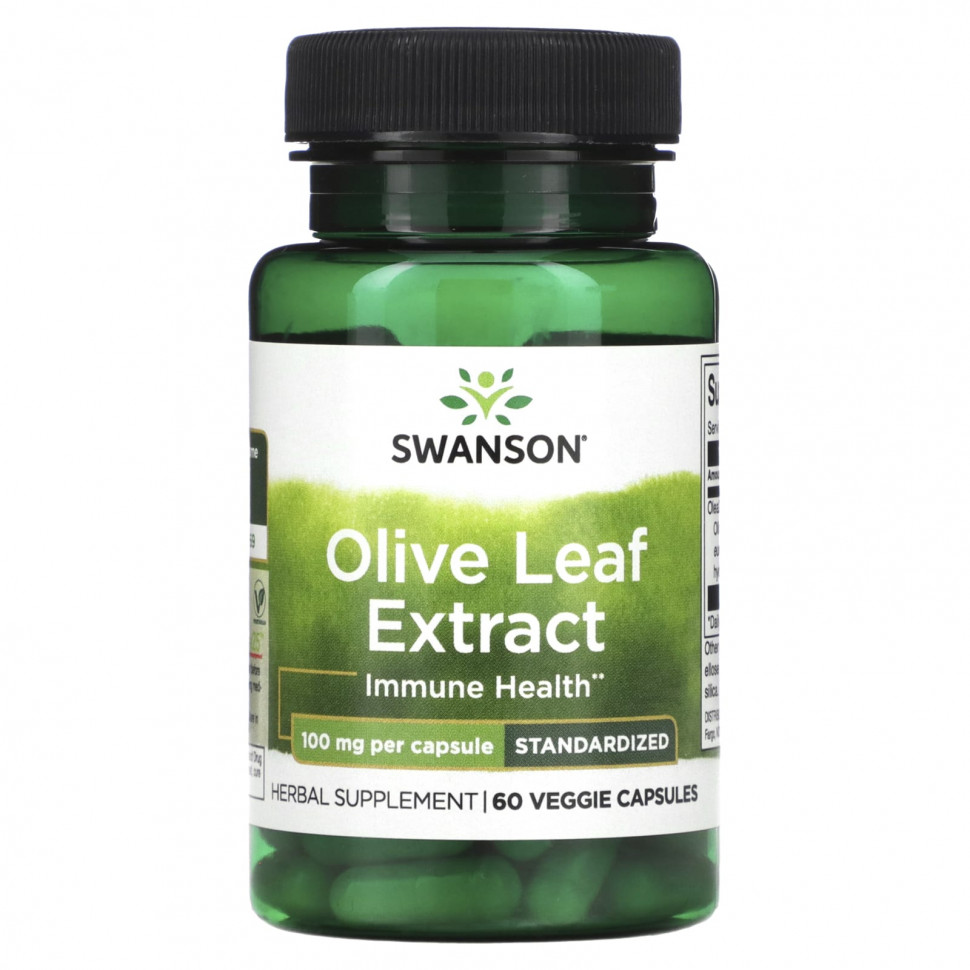 ���� ������ (Iherb) Swanson, �������� ��������� �������, �������������������, 100 ��, 60 ������������ ������, ������ �� 4460 ���