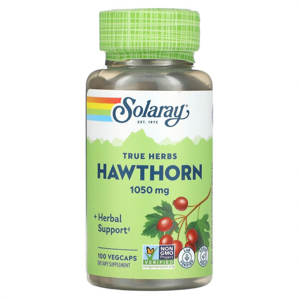 ���� ������ (Iherb) Solaray, ���������, 525 ��, 100 ������������ ������, ������ �� 1250 ���