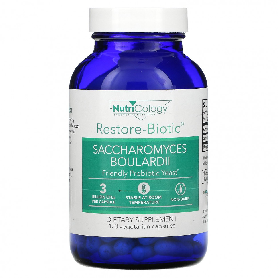   (Iherb) Nutricology, Restore-Biotic,  , 120  ,   9500 