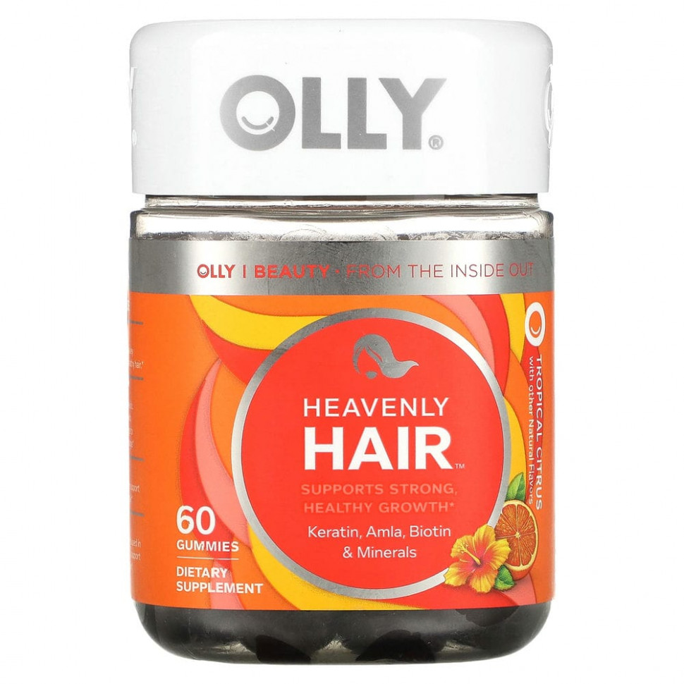 ���� ������ (Iherb) OLLY, Heavenly Hair, ����������� ������, 60 ����������� ��������, ������ �� 3550 ���