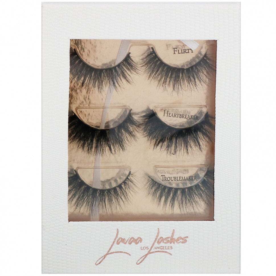 ���� ������ (Iherb) Lavaa Lashes, The 3 Besties, ����� ��������� ������, 1 ��., ������ �� 12680 ���