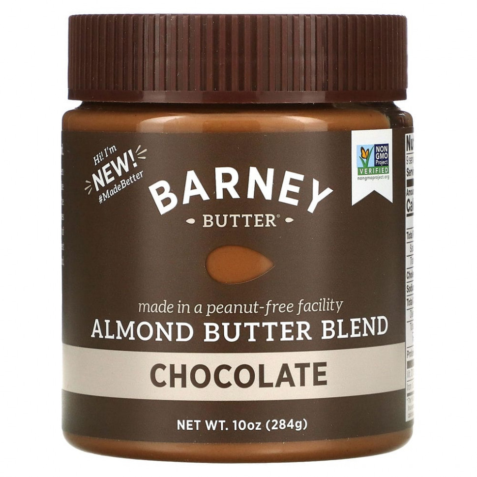 ���� ������ (Iherb) Barney Butter, Barney Butter, Almond Butter Blend, Chocolate, 10 oz (284 g), ������ �� 1830 ���