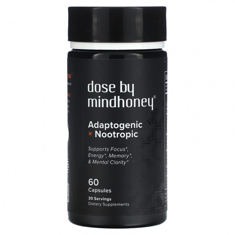 ���� ������ (Iherb) Mindhoney, Dose, ������������ ���������� ��������, 60 ������, ������ �� 6390 ���