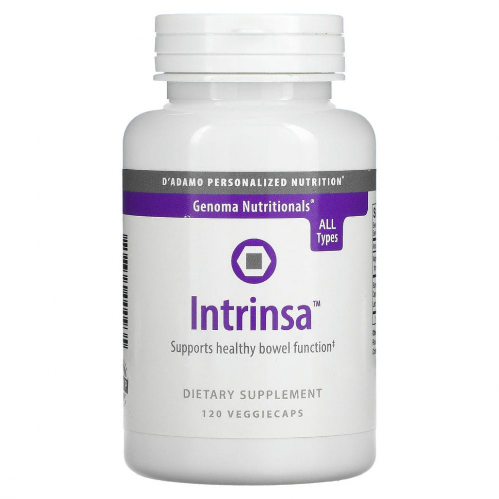   (Iherb) D'adamo, Genoma Nutritionals, Intrinsa,   , 120  ,   7130 
