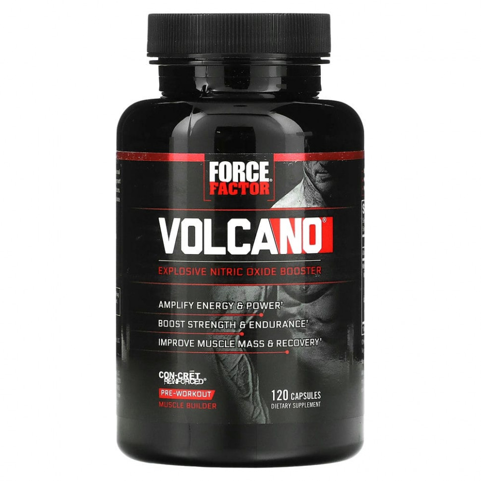 ���� ������ (Iherb) Force Factor, Volcano, ������ ������ �����,120 ������, ������ �� 4590 ���