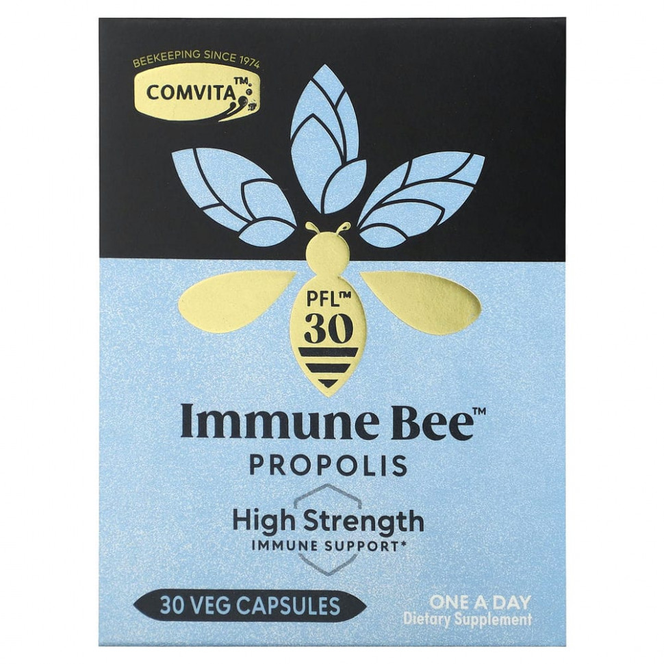 ���� ������ (Iherb) Comvita, Immune Bee Propolis, PFL30, 30 Veg Capsules, ������ �� 4820 ���