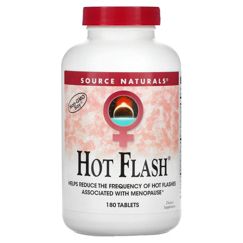 ���� ������ (Iherb) Source Naturals, Hot Flash, 180 ��������, ������ �� 4930 ���