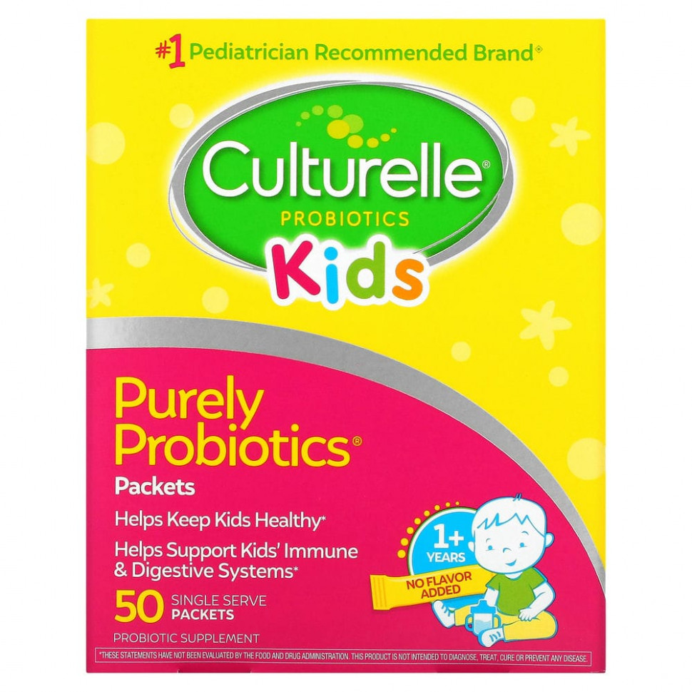 ���� ������ (Iherb) Culturelle, Kids, ������ ����������, �� 1 ����, ��� ��������������, 50 ���������� ���������, ������ �� 9140 ���
