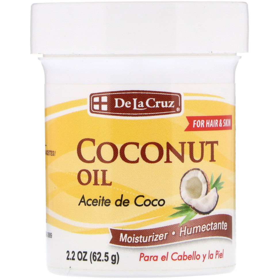 ���� ������ (Iherb) De La Cruz, ��������� �����, ����������� ��������, 2,2 ����� (62,5 �), ������ �� 500 ���