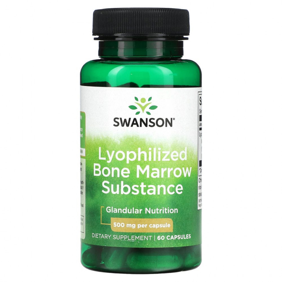 ���� ������ (Iherb) Swanson, ����������������� �������� ��� �������� �����, 500 ��, 60 ������, ������ �� 2110 ���