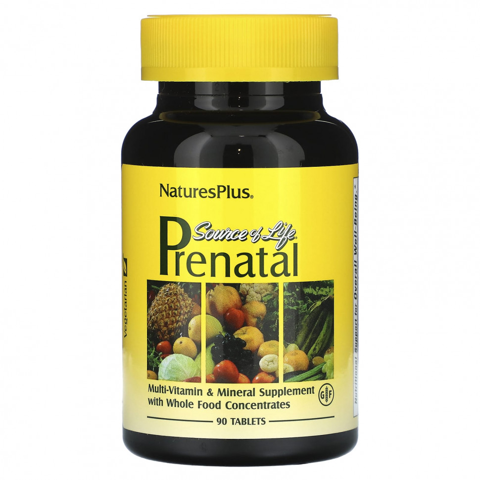 ���� ������ (Iherb) NaturesPlus, Source of Life Prental`` 90 ��������, ������ �� 3610 ���