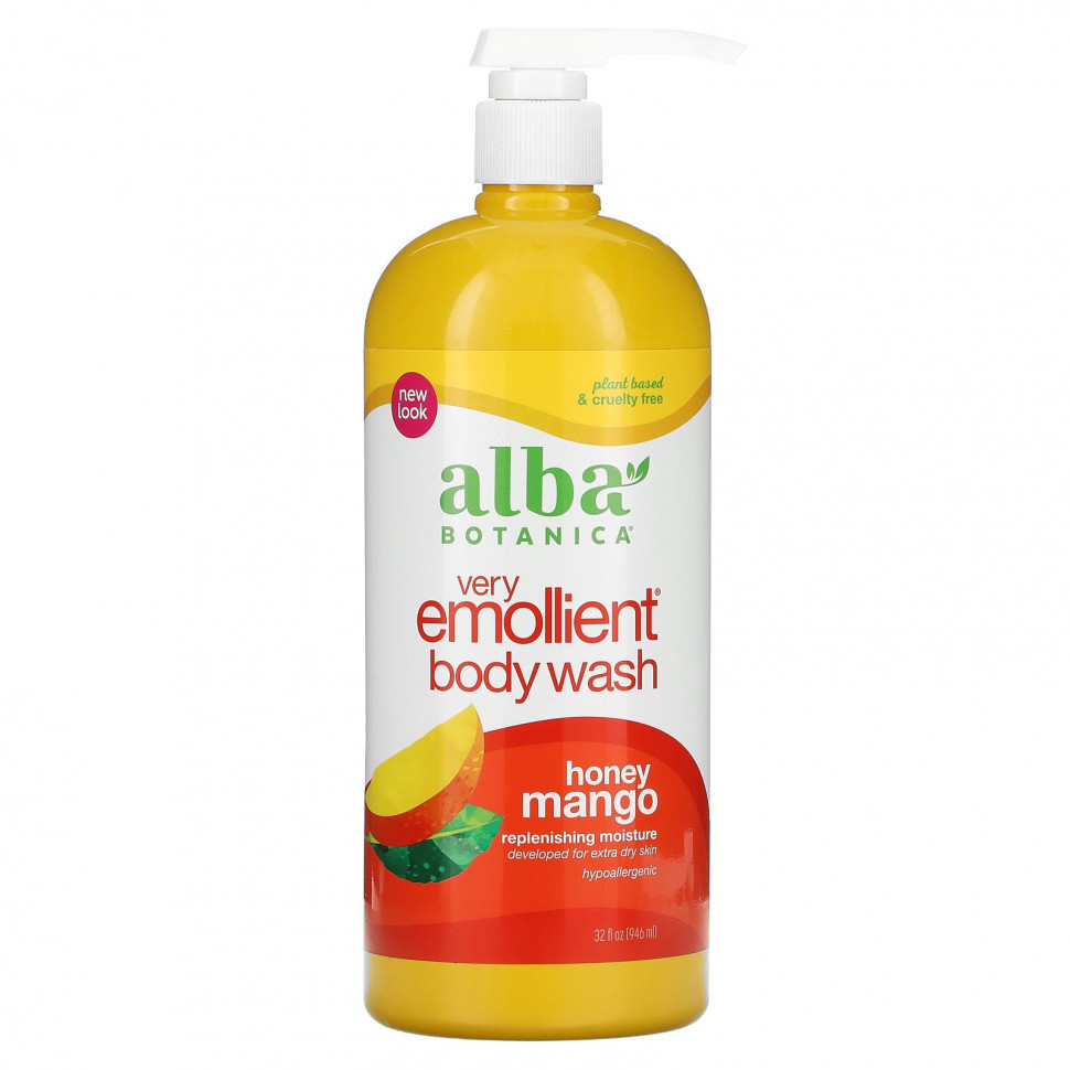 ���� ������ (Iherb) Alba Botanica, Very Emollient, ���� ��� ���� � �����, ����� � �����, 946 �� (32 ����. �����), ������ �� 4000 ���