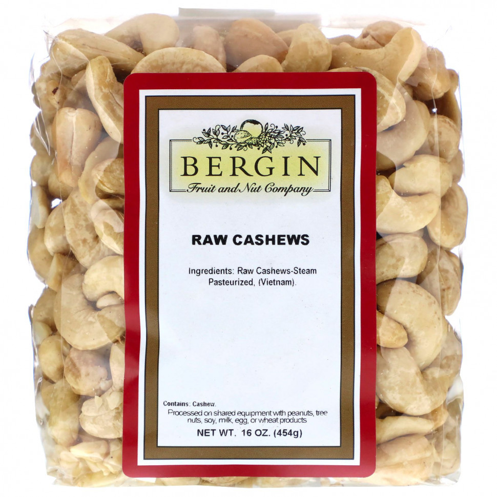 ���� ������ (Iherb) Bergin Fruit and Nut Company, ����� ����� �����, 454 � (16 �����), ������ �� 3100 ���