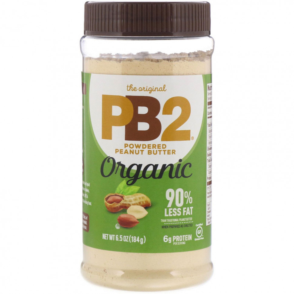 ���� ������ (Iherb) PB2 Foods, The Original PB2, ������������ ���������� ����� � ���� �������, 184 � (6,5 �����), ������ �� 1510 ���
