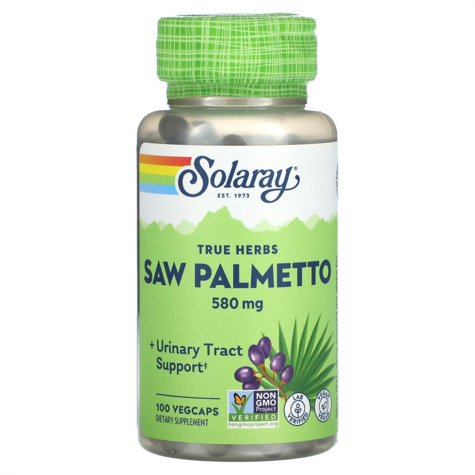   (Iherb) Solaray, True Herbs, , 580 , 100  ,   1650 