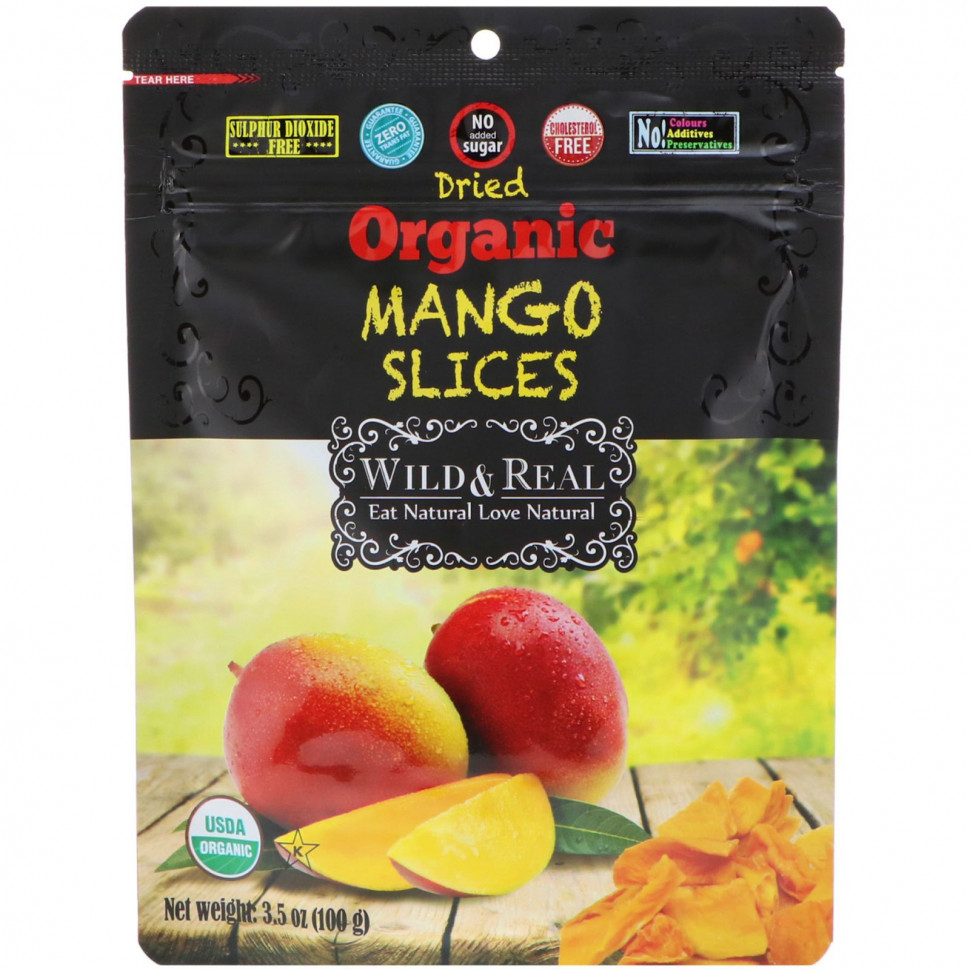 ���� ������ (Iherb) Nature's Wild Organic, ���������� ������� ������������� �����, 3.5 ���. (100 �), ������ �� 1160 ���