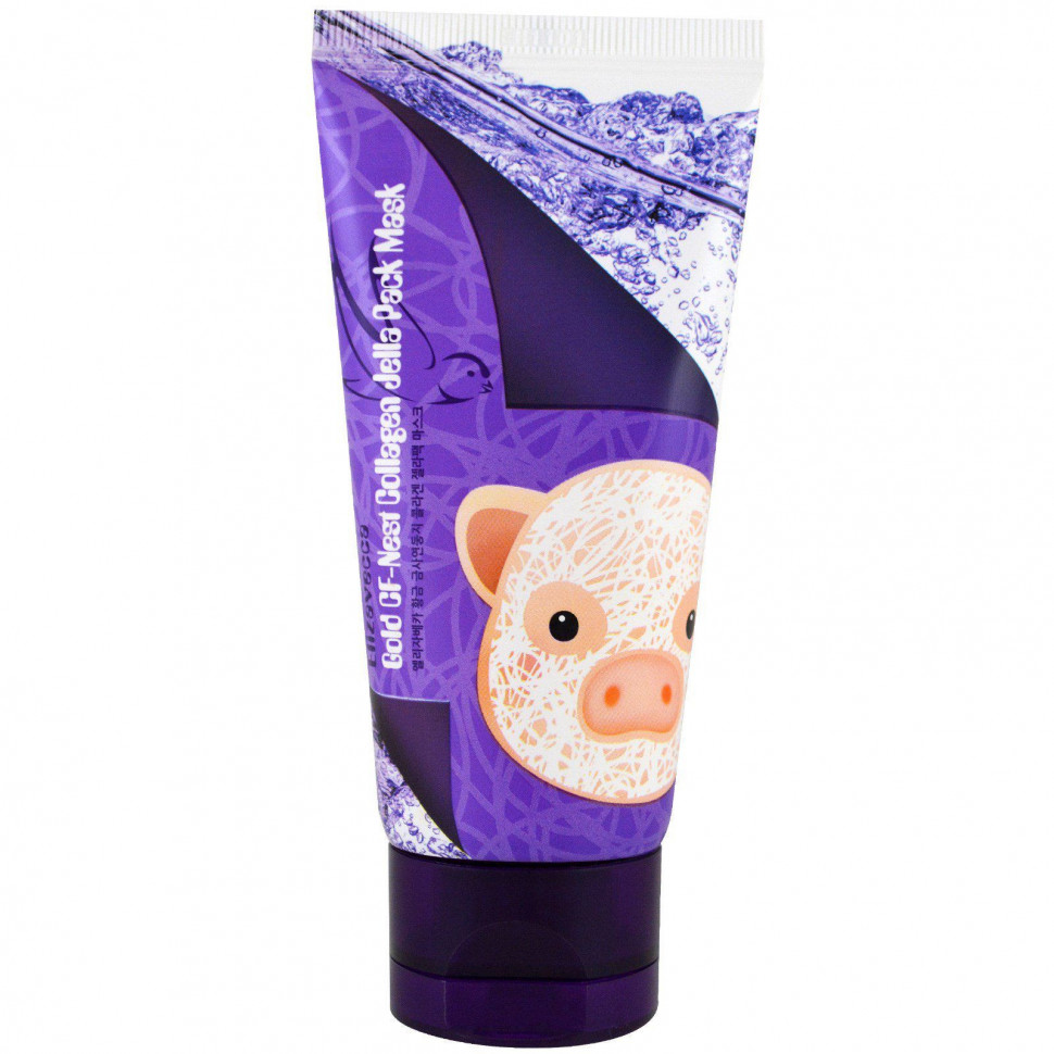 ���� ������ (Iherb) Elizavecca, Gold CF-Nest Jella Pack, ����������� ������������ ����� ��� ����, 80 ��, ������ �� 2800 ���