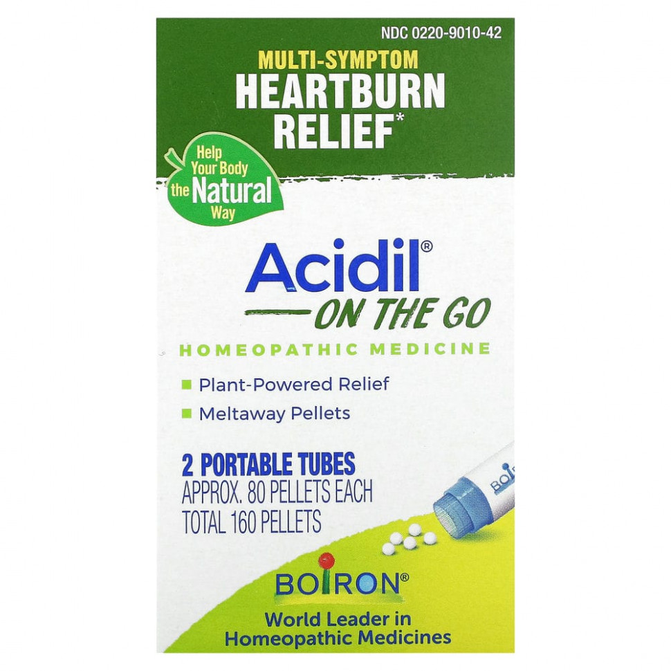   (Iherb) Boiron, Acidil On The Go,    , 2  , 80   ,   2190 