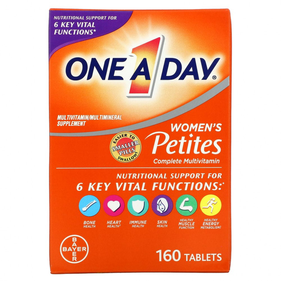 ���� ������ (Iherb) One-A-Day, ������ �������������� ��� ������ ��� ��������� �����, 160 ��������, ������ �� 3240 ���