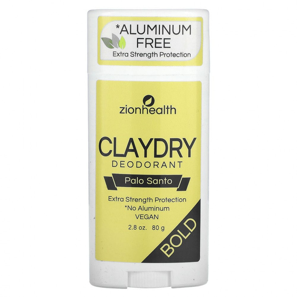 ���� ������ (Iherb) Zion Health, Claydry, ����������, ������, ����-�����, 80 � (2,8 �����), ������ �� 1630 ���