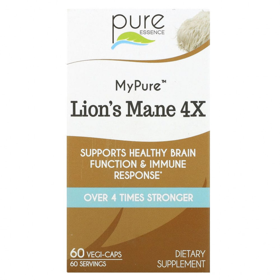 ���� ������ (Iherb) Pure Essence, MyPure, ������ ����������� 4X, 60 ������������ ������, ������ �� 9320 ���