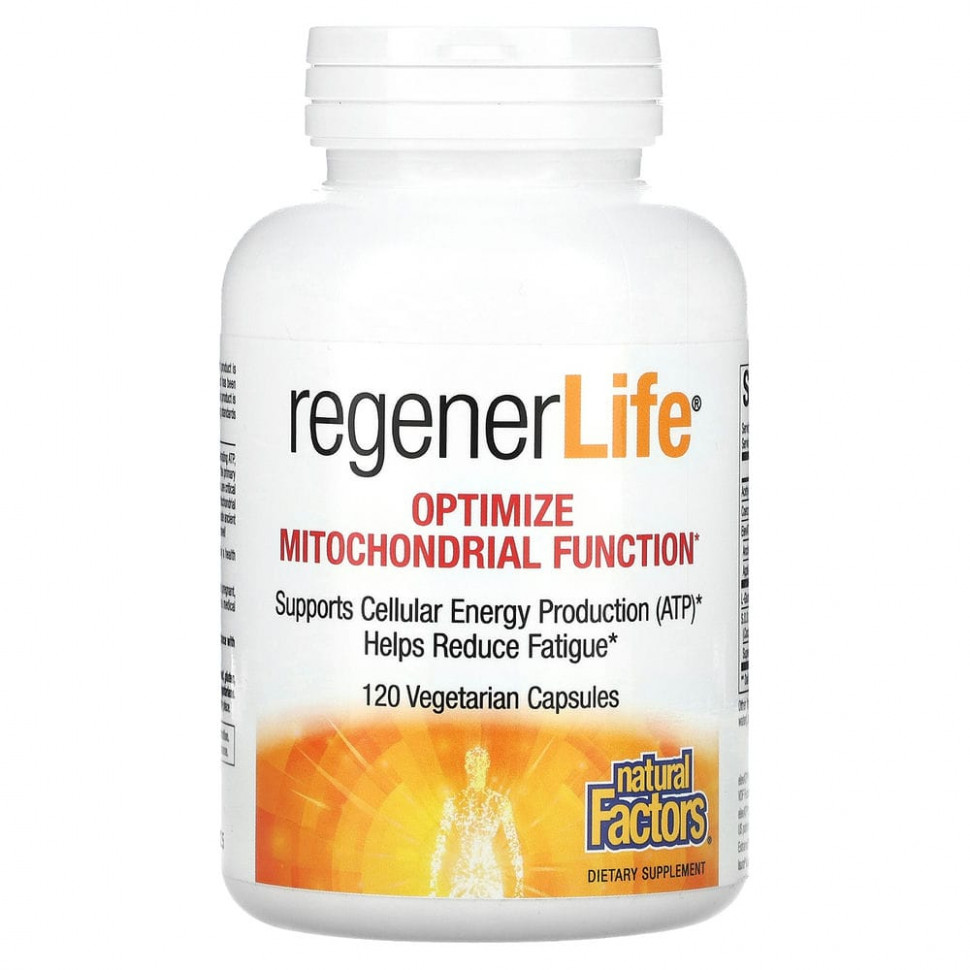   (Iherb) Natural Factors, RegenerLife,   , 120  ,   5820 