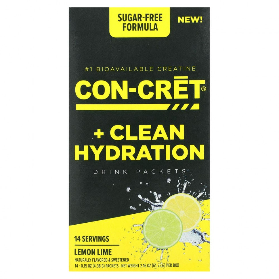 ���� ������ (Iherb) Con-Cret, �������� ��� ��������� ����������� ��������, ��� ������, ����� � ����, 14 ��������� �� 4,38 � (0,15 �����), ������ �� 3120 ���