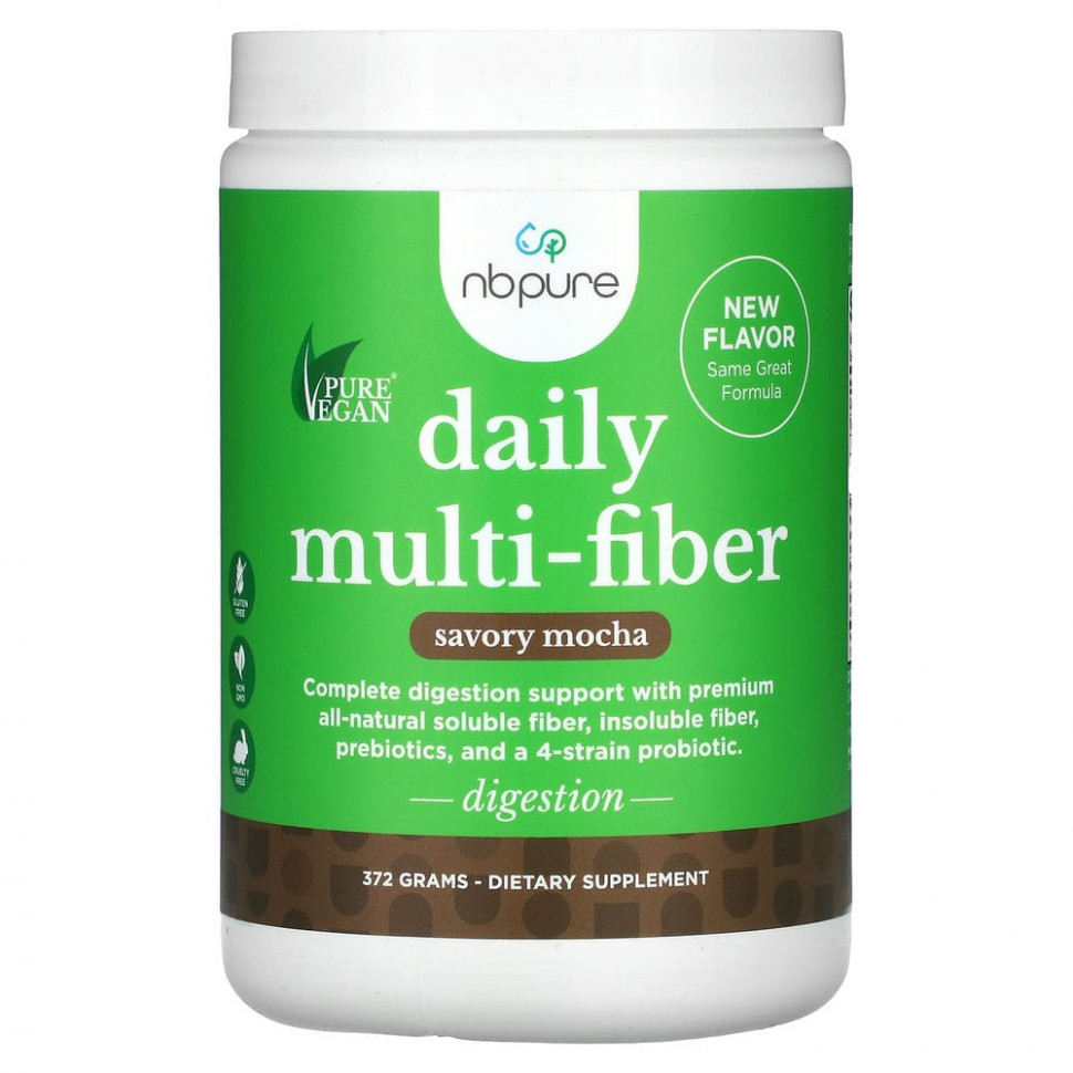   (Iherb) NB Pure, Daily Multi-Fiber,  , 372 ,   4700 
