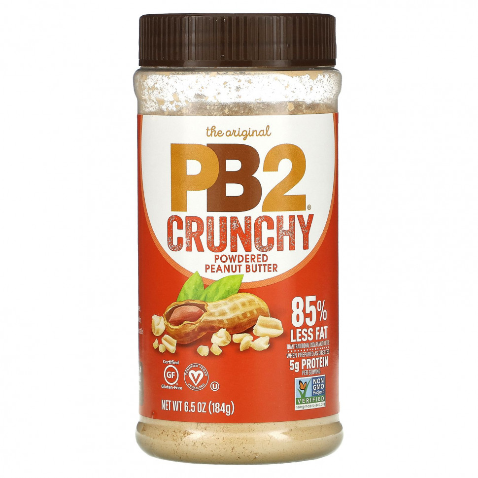 ���� ������ (Iherb) PB2 Foods, ��������� ���������� ����� � �������, 6,5 ����� (184 �), ������ �� 1270 ���