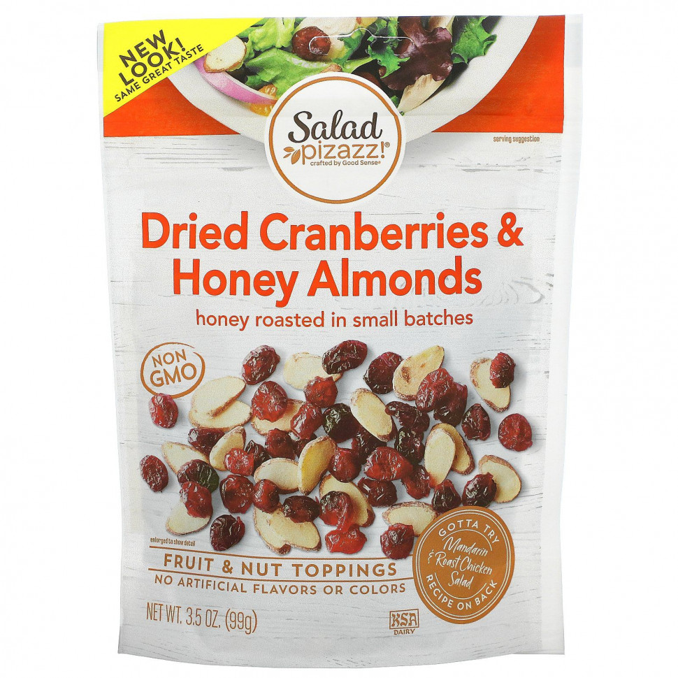 ���� ������ (Iherb) Salad Pizazz!, ��������� � �������� �������, ������� ������ � ������� �������, 99 � (3,5 �����), ������ �� 760 ���