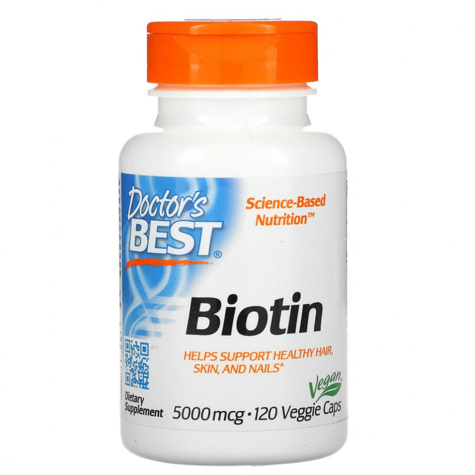 ���� ������ (Iherb) Doctor's Best, ������, 5000 ���, 120 �������������� ������, ������ �� 2060 ���