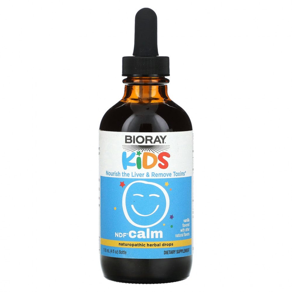 ���� ������ (Iherb) Bioray, Kids, NDF Calm, �� ������ ������, 120 �� (4 ����. �����), ������ �� 7380 ���