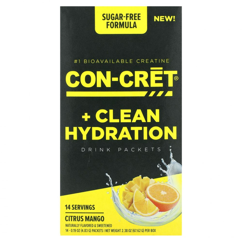 ���� ������ (Iherb) Con-Cret, �������� ��� ��������� ����������� ��������, ��� ������, ���������� � �����, 14 ��������� �� 4,83 � (0,19 �����), ������ �� 3020 ���