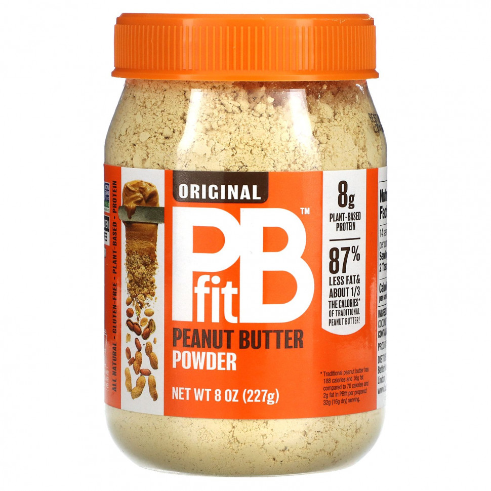 ���� ������ (Iherb) PBfit, ���������� ����� � �������, ������������, 227 � (8 �����), ������ �� 1380 ���