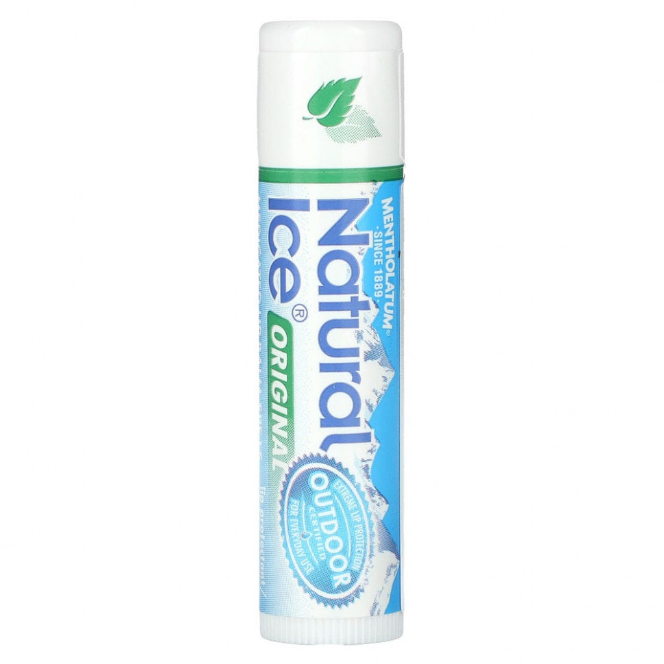���� ������ (Iherb) Mentholatum, Natural Ice, �������� ������� ��� ���, SPF 15, 4,2 � (0,15 �����), ������ �� 390 ���