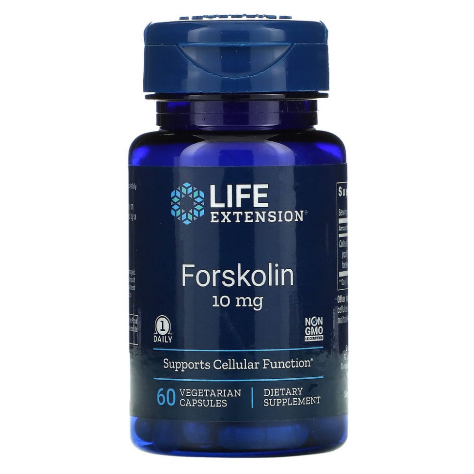 ���� ������ (Iherb) Life Extension, ���������, 10 ��, 60 �������������� ������, ������ �� 1810 ���