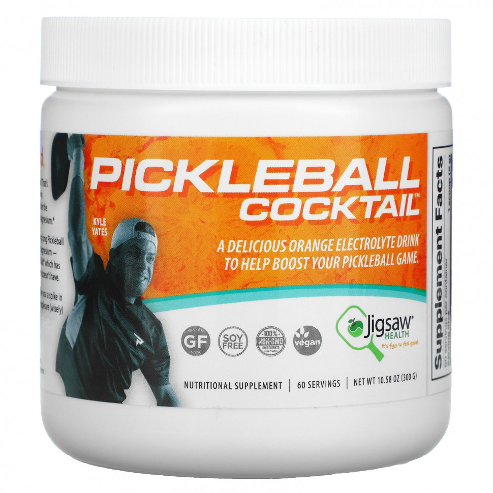 ���� ������ (Iherb) Jigsaw Health, Pickleball Cocktail, ������� � ������������ ������������, 300 � (10,58 �����), ������ �� 7650 ���