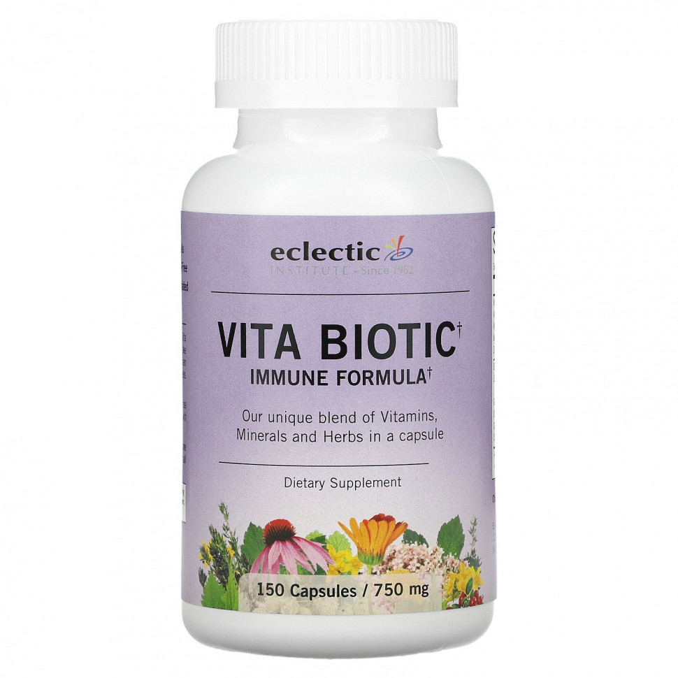 ���� ������ (Iherb) Eclectic Institute, Vita Biotic, 750 ��, 150 ������, ������ �� 6090 ���